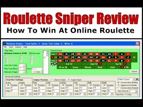 roulette sniper